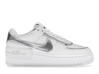 Nike Air Force 1 Low Shadow White Pure Platinum Metallic Silver (W)