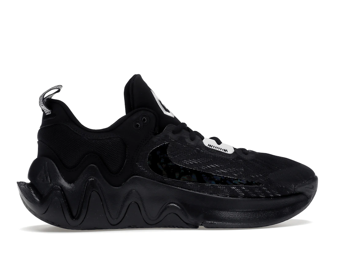 Nike Giannis Immortality 2 Black Holographic Swoosh