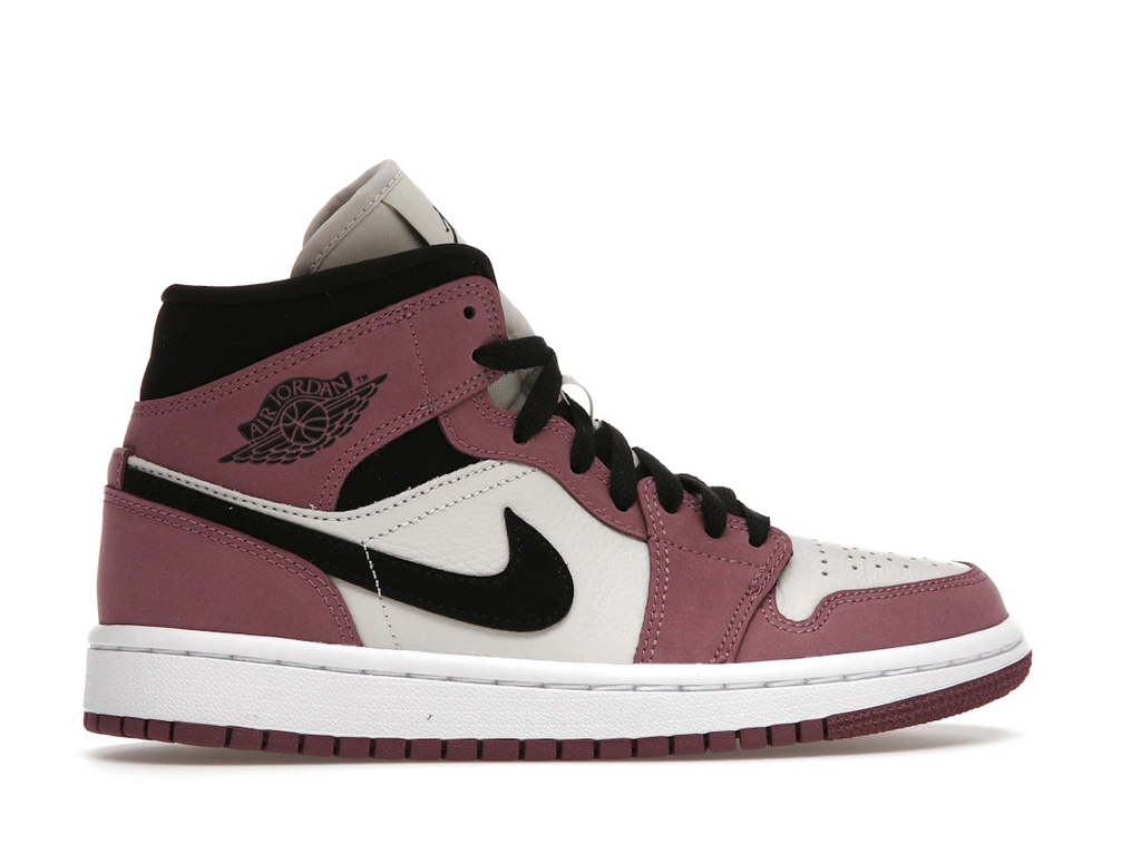 Air Jordan 1 Mid Berry Pink (W)