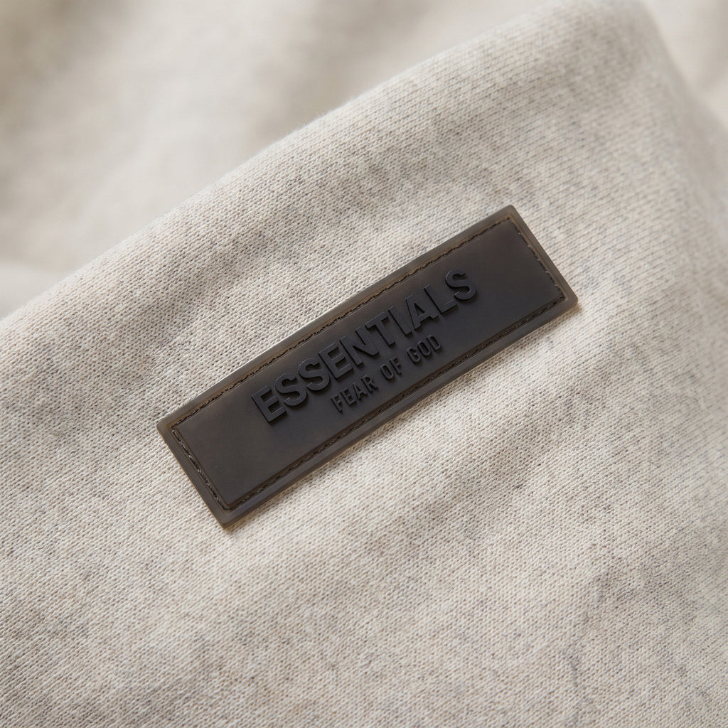 Fear of God Essentials S22 Hoodie Light Oatmeal 192SU224417F ADONIO