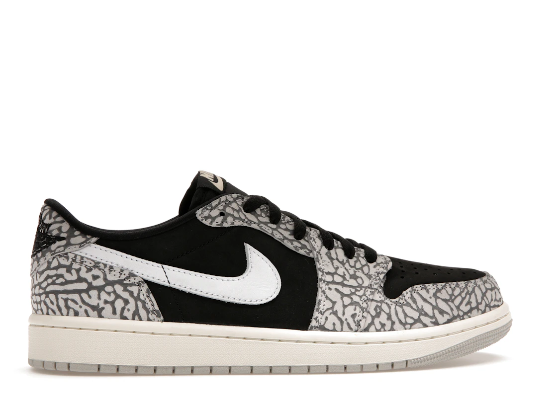Jordan 1 Retro Low OG Black Cement