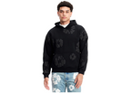 Denim Tears Cotton Wreath Hoodie Black Monochrome