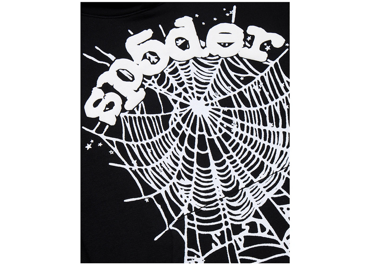 Sp5der OG Web Hoodie Black ADONIO