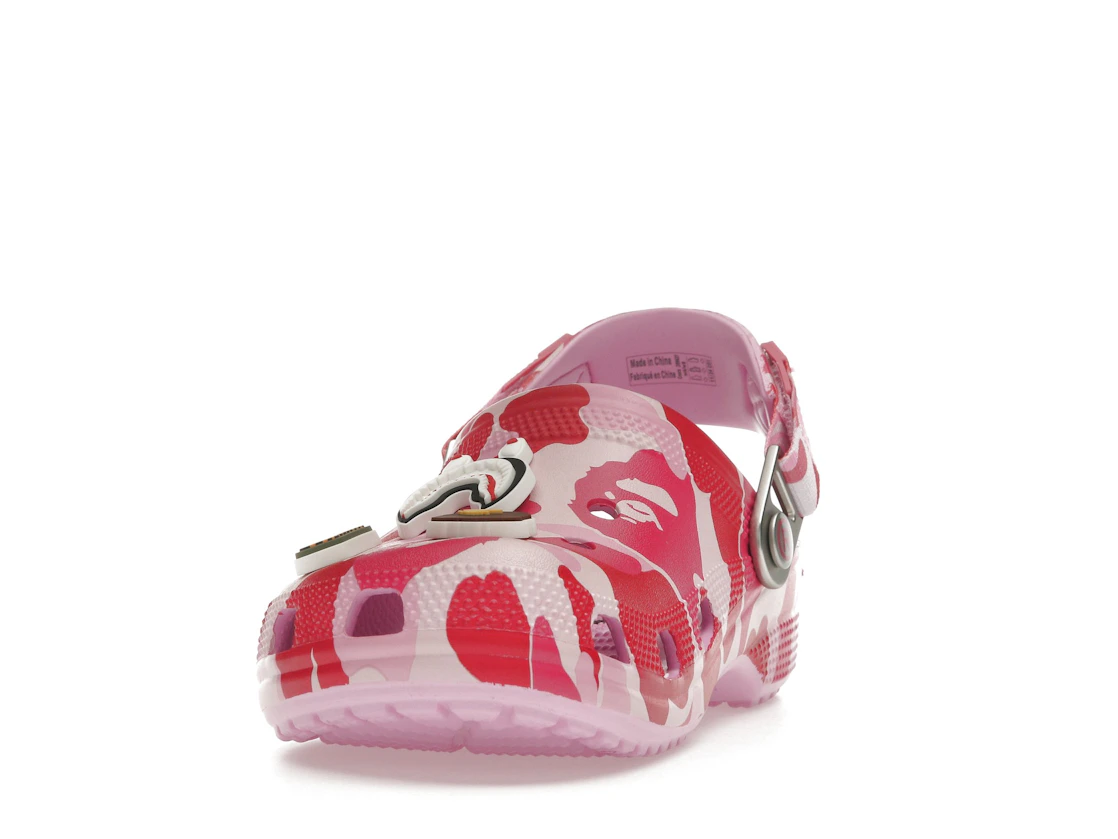 tenisky a boty Crocs Classic Clog A Bathing Ape ABC Camo Pink ADONIO