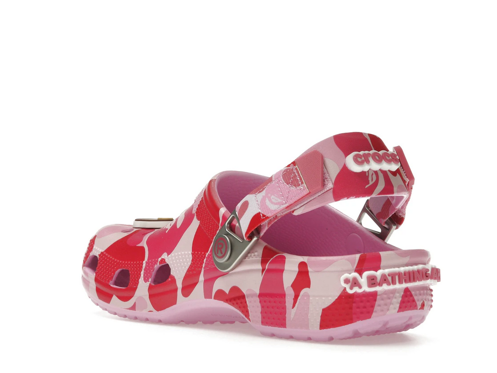 tenisky a boty Crocs Classic Clog A Bathing Ape ABC Camo Pink ADONIO