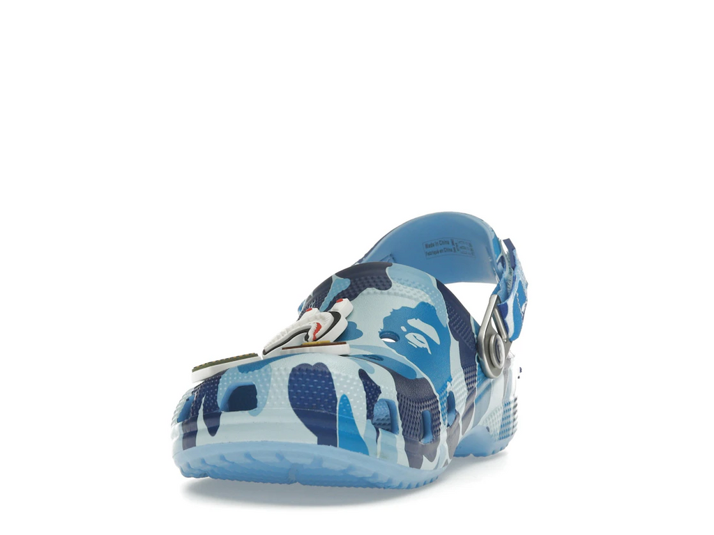 Crocs Classic Clog A Bathing Ape ABC Camo Blue