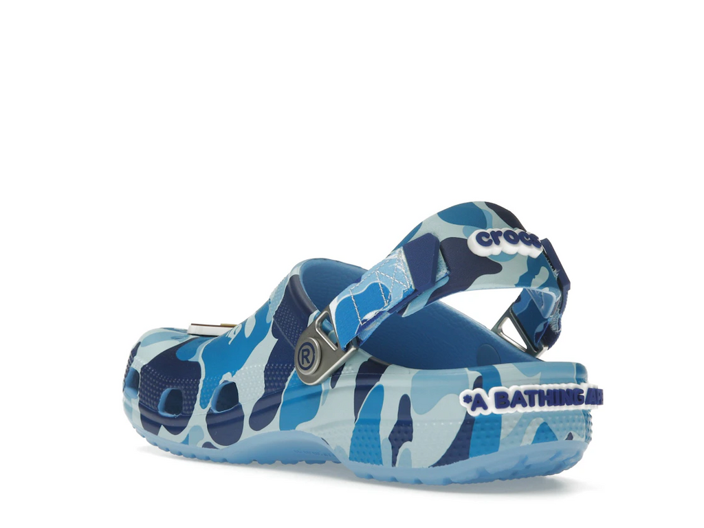 Crocs Classic Clog A Bathing Ape ABC Camo Blue