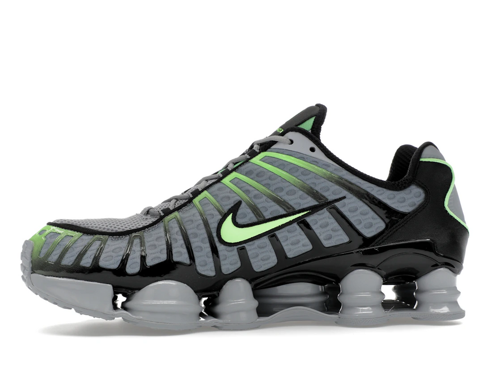 Nike Shox TL Wolf Grey Lime Blast