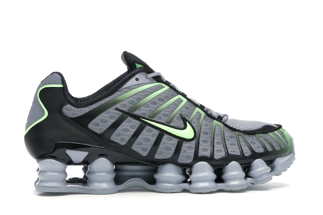 Nike Shox TL Wolf Grey Lime Blast