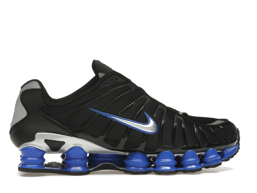 Nike Shox TL Black Racer Blue Metallic Silver