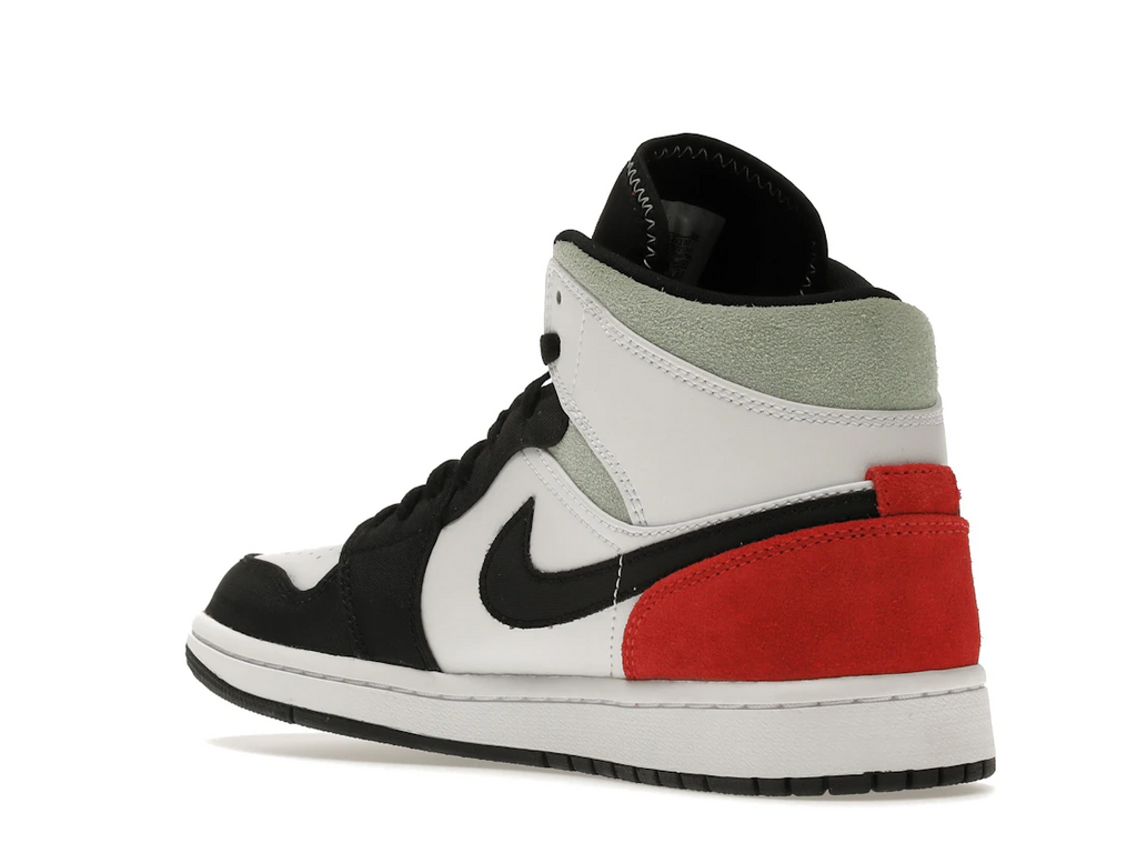 Jordan 1 Mid SE Red Black Toe