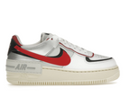 Nike Air Force 1 Low Shadow White Silver Gym Red (W)