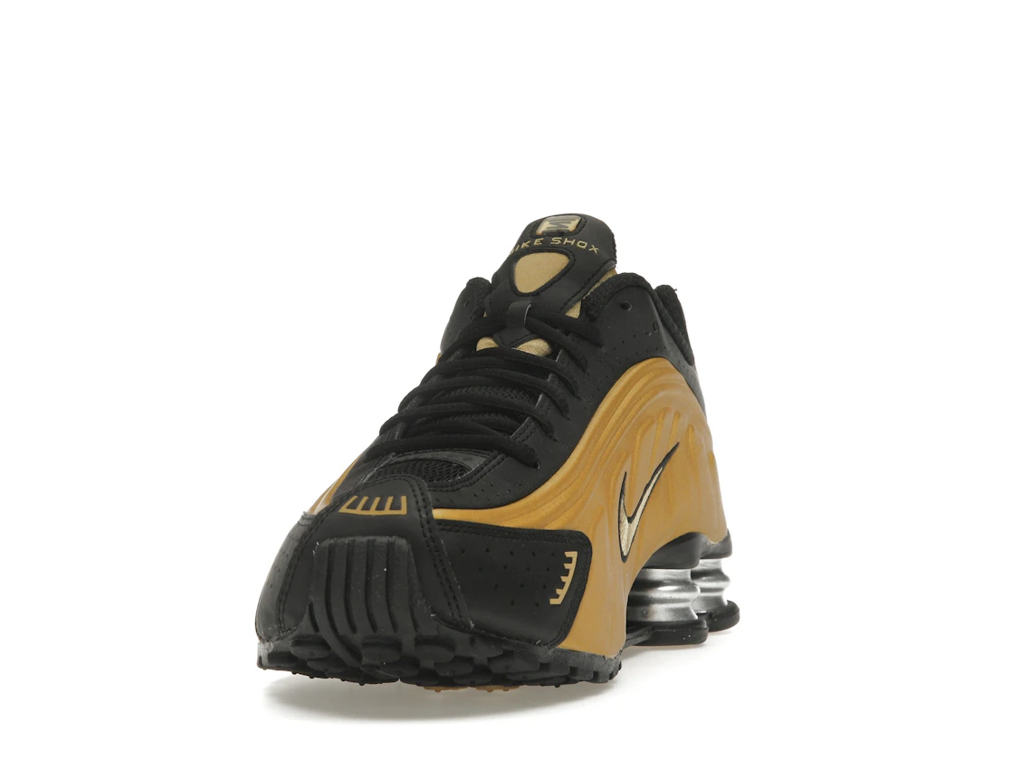 Nike Shox R4 Black Metallic Gold (W)