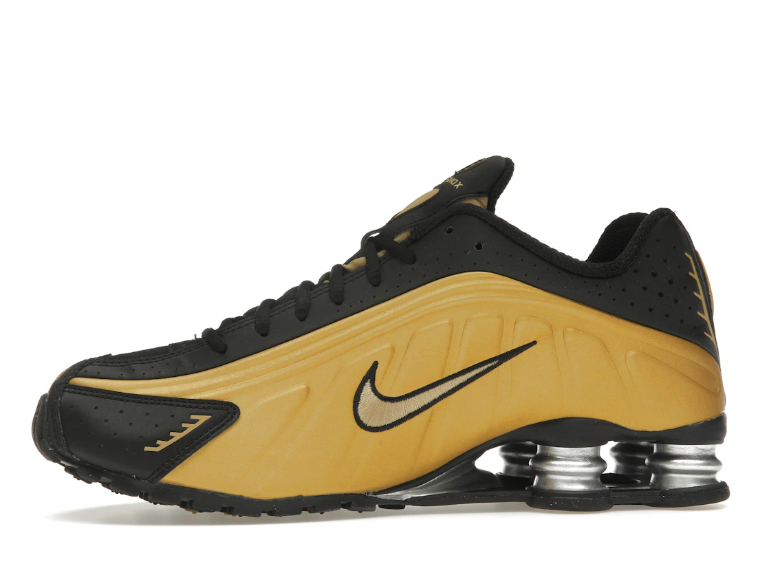 Nike Shox R4 Black Metallic Gold (W)