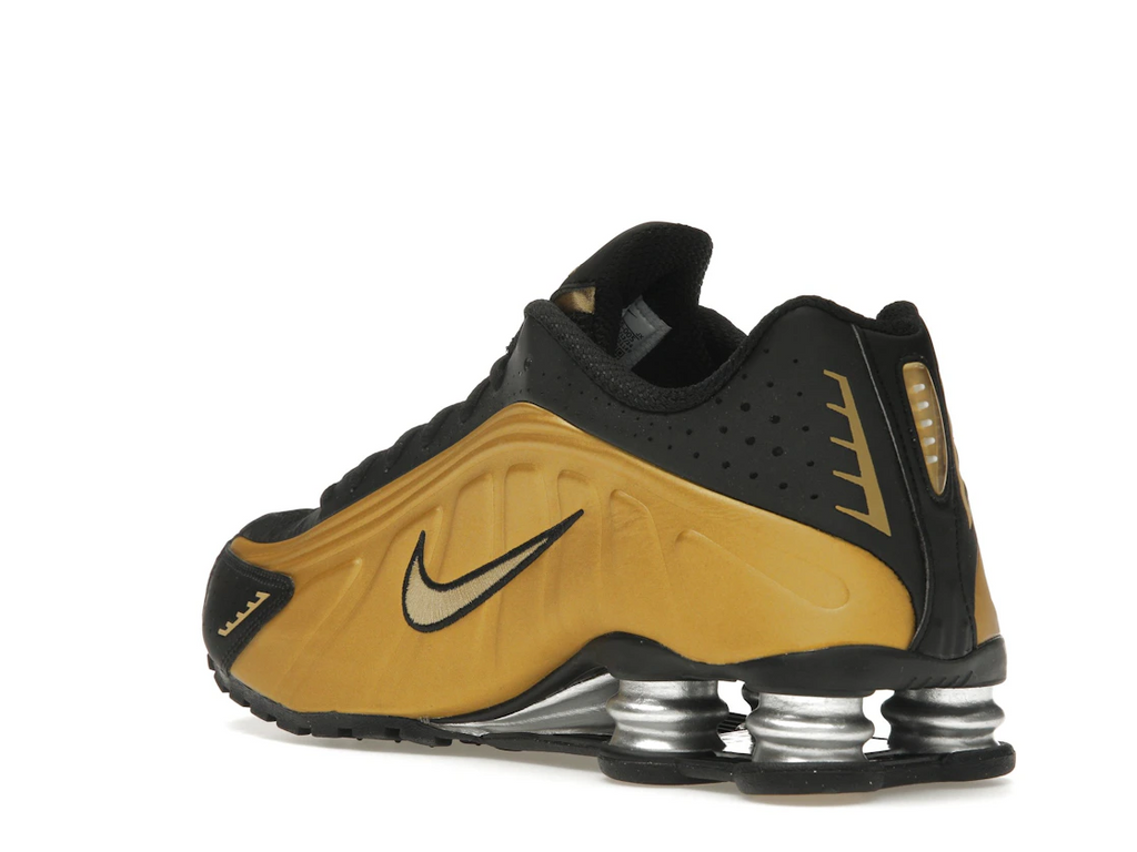 Nike Shox R4 Black Metallic Gold (W)