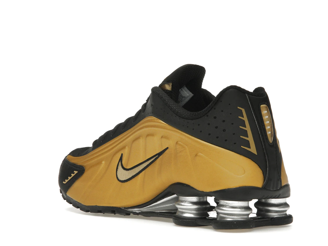 Nike Shox R4 Black Metallic Gold (W)