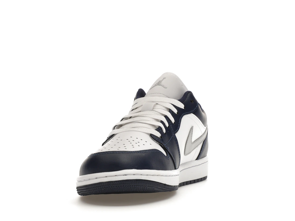 Jordan 1 Low Wolf Grey Midnight Navy