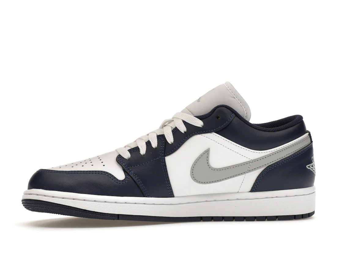 Jordan 1 Low Wolf Grey Midnight Navy