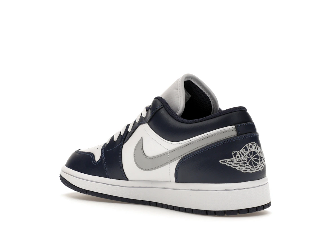 Jordan 1 Low Wolf Grey Midnight Navy