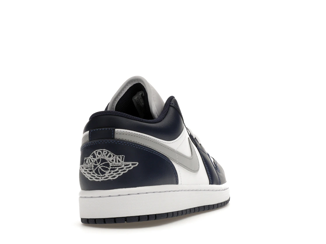 Jordan 1 Low Wolf Grey Midnight Navy
