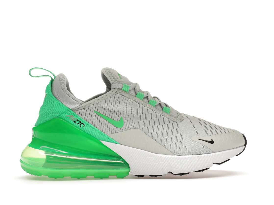 Nike Air Max 270 Light Silver Green Shock