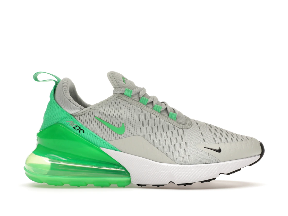 Nike Air Max 270 Light Silver Green Shock