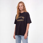 tričko Fear of God Essentials S24 T-Shirt Black Yellow 125BT244190F ADONIO