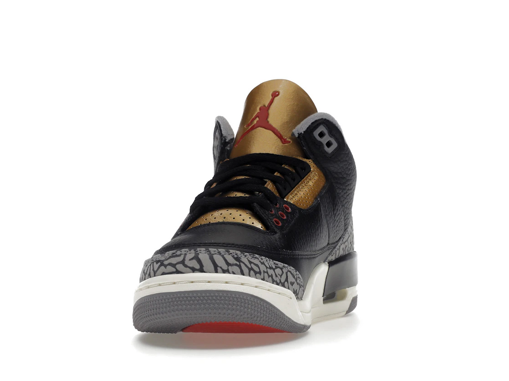 Jordan 3 Retro Black Cement Gold (W)
