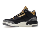 Jordan 3 Retro Black Cement Gold (W)
