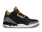 Jordan 3 Retro Black Cement Gold (W)