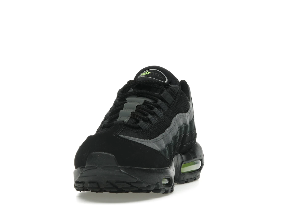 Nike Air Max 95 Retro Logo Black Grey Volt