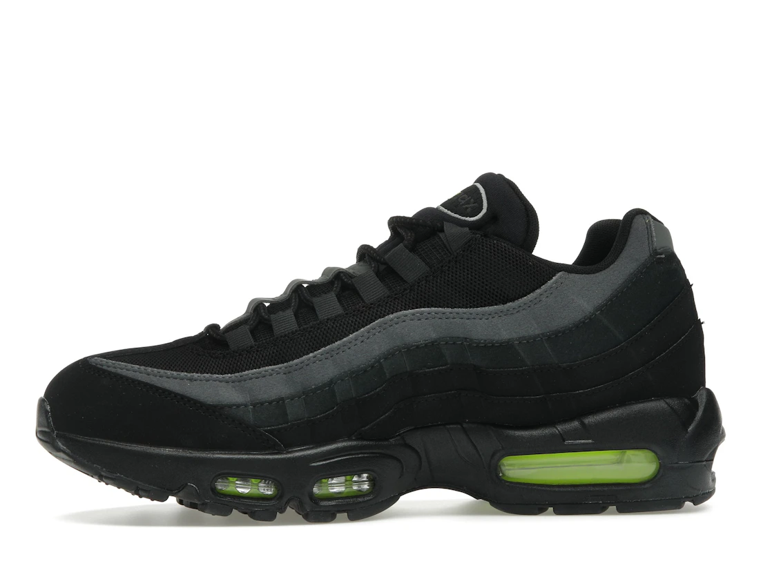 Nike Air Max 95 Retro Logo Black Grey Volt