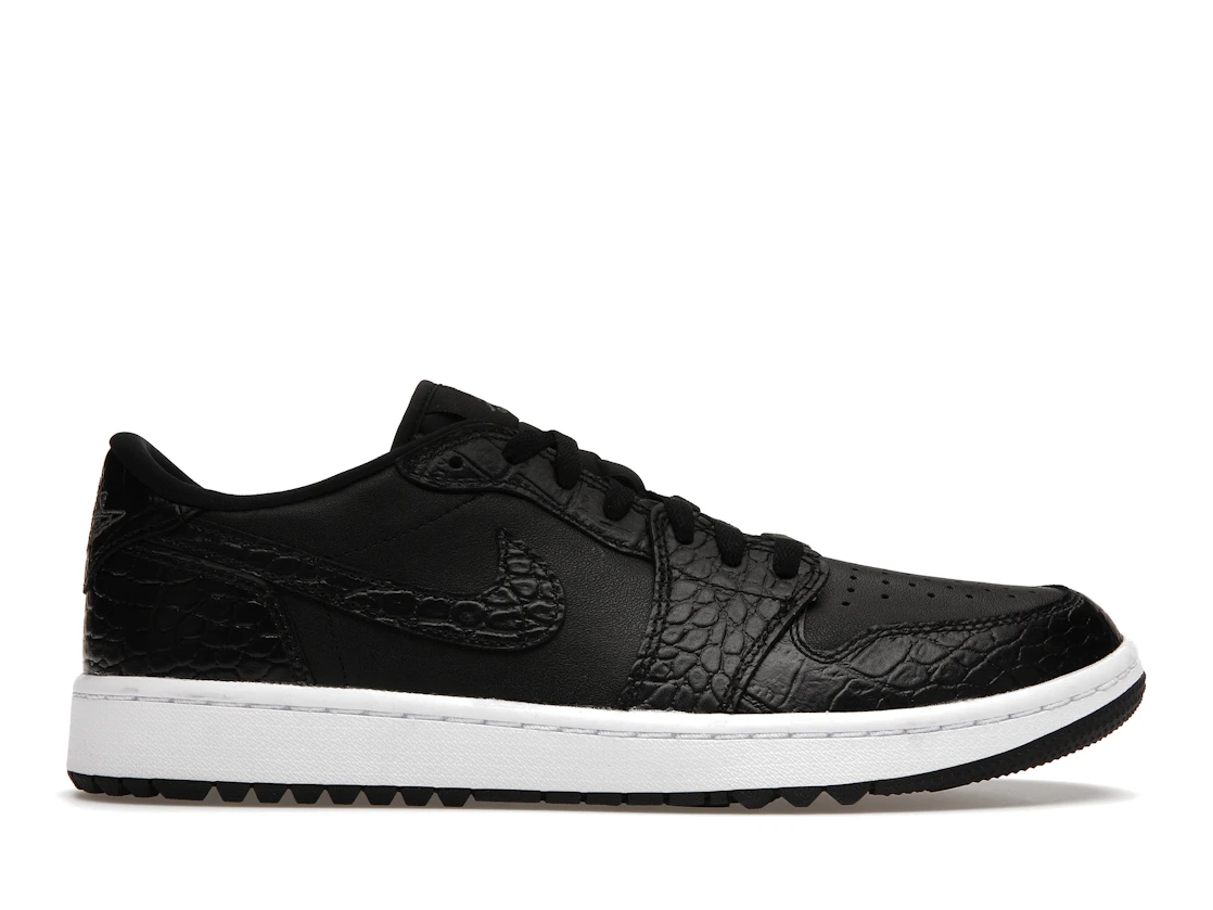 Jordan 1 Retro Low Golf Black Croc