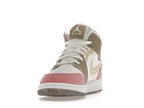 Jordan 1 Mid SE Pastel Vivid Green Grind (GS)