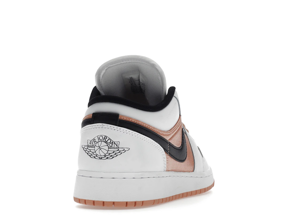 Jordan 1 Low White Light Madder Root (GS)