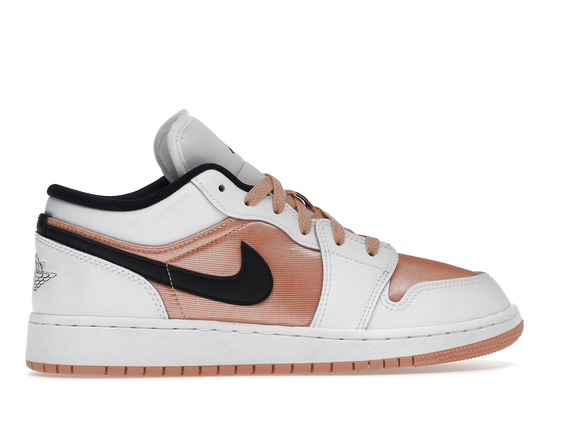 Jordan 1 Low White Light Madder Root (GS)