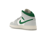 Jordan 1 Mid White Pure Platinum Pine Green (GS)