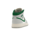 Jordan 1 Mid White Pure Platinum Pine Green (GS)