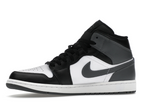 Jordan 1 Mid Black White Iron Grey