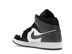 Jordan 1 Mid Black White Iron Grey