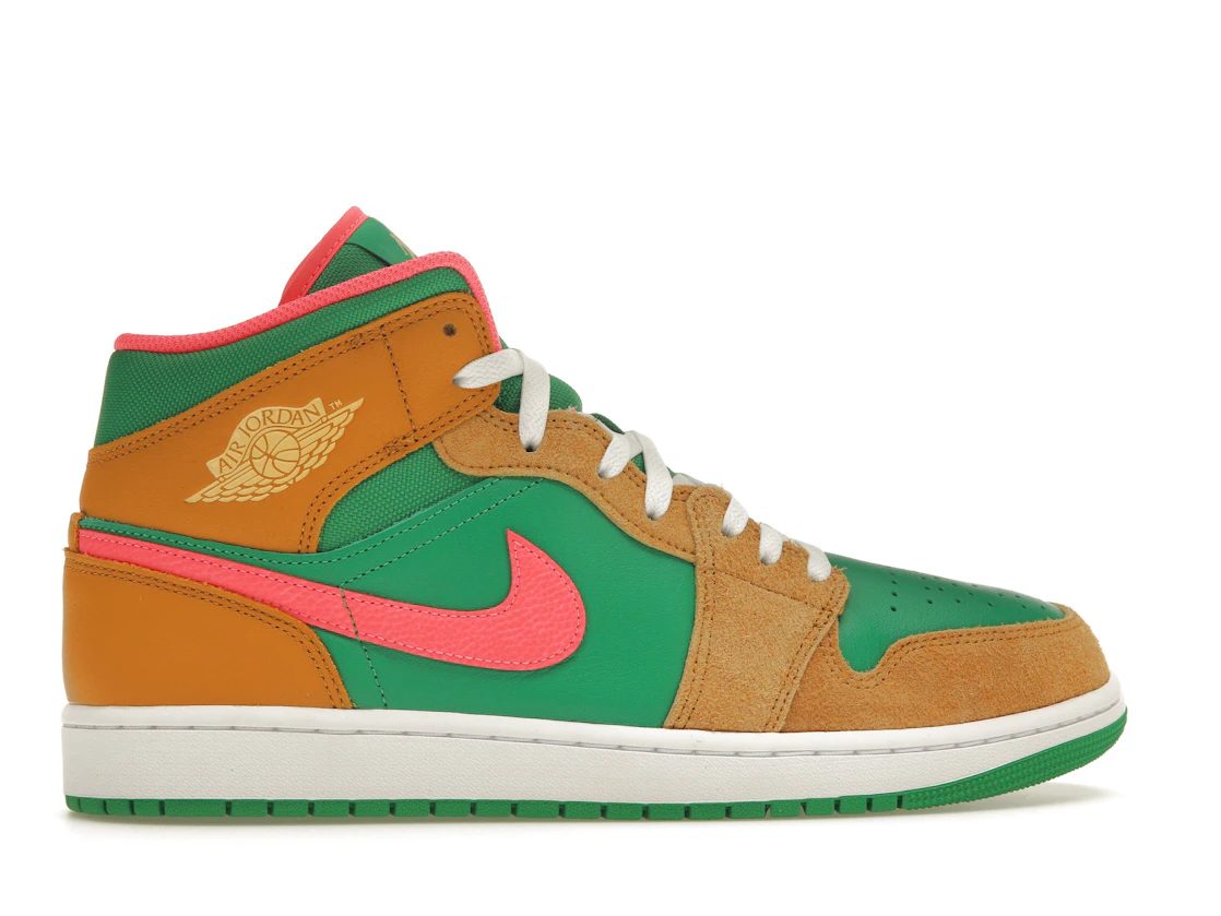 Jordan 1 Mid SE Wheat Watermelon