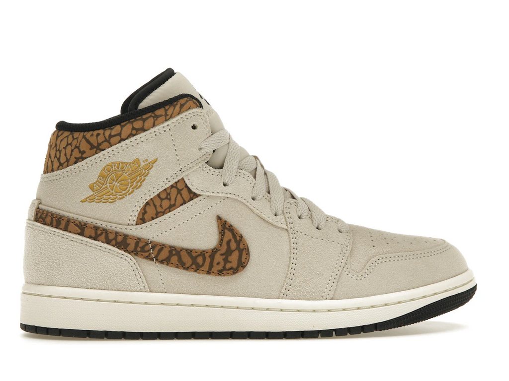 Jordan 1 Mid SE Brown Elephant