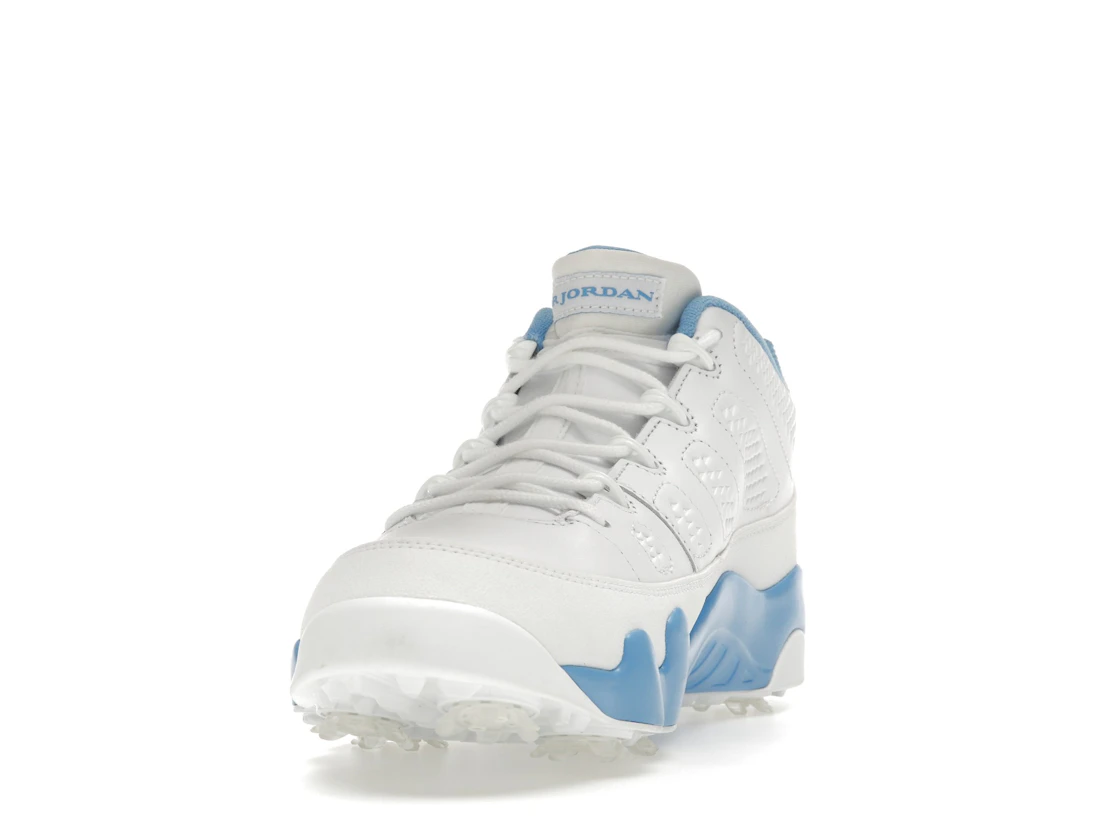 Jordan 9 Retro Low Golf White University Blue
