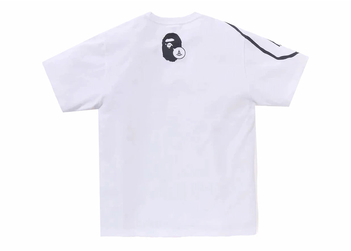 tričko BAPE x Joshua Vides Ape Head T-Shirt White ADONIO