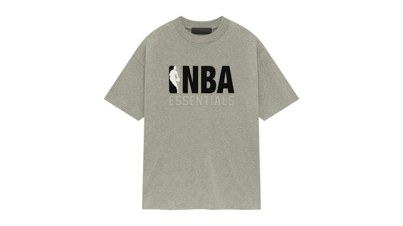 Fear of God Essentials NBA T-Shirt (SS25) Warm Heather Grey