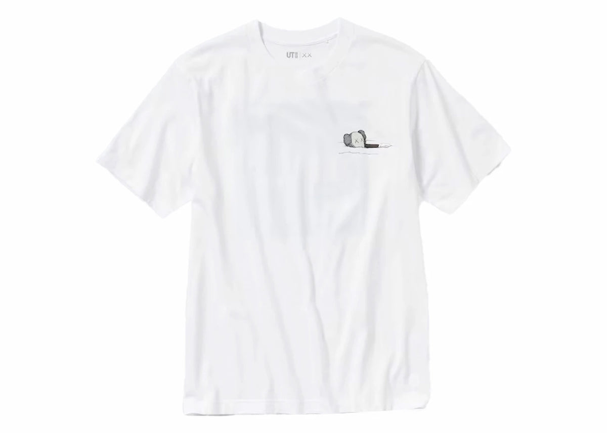 tričko KAWS x Uniqlo UT Short Sleeve Artbook Cover T-shirt (Asia Sizing) White 467525 ADONIO