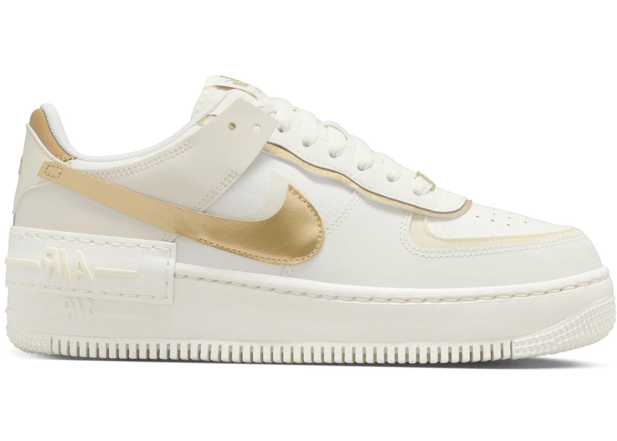 tenisky a boty Nike Air Force 1 Shadow Sail Coconut Milk Metallic Gold (W) DZ1847-108 ADONIO