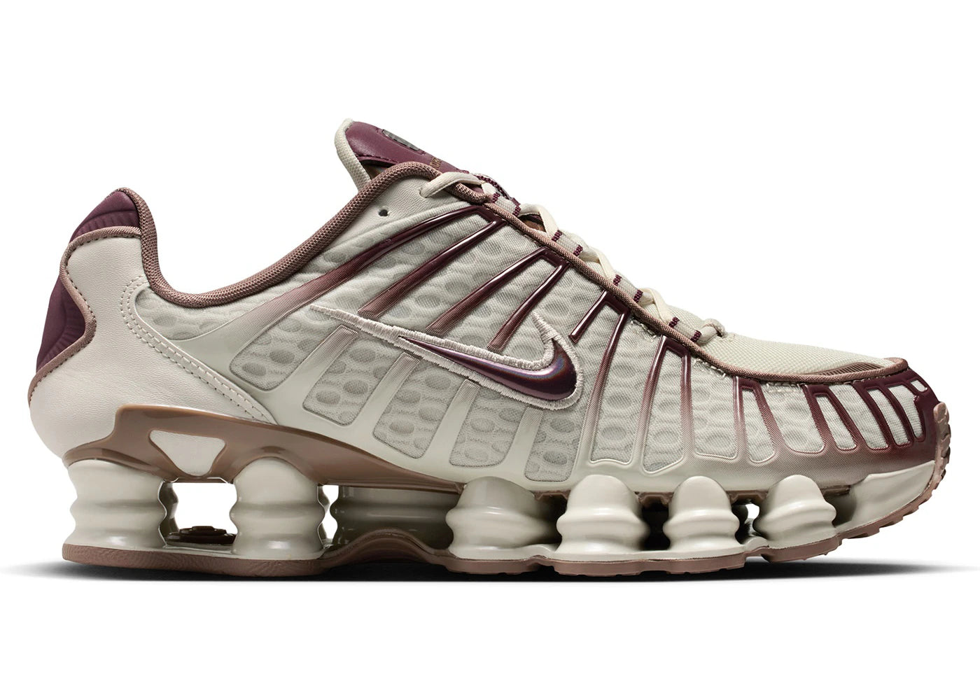 Nike Shox TL Light Bone Burgundy Crush (W)