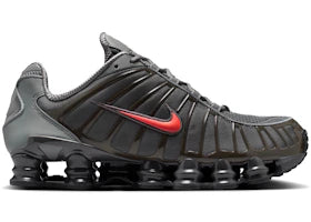 tenisky a boty Nike Shox TL SE Smoke Grey Bright Crimson IQ6599-003 ADONIO