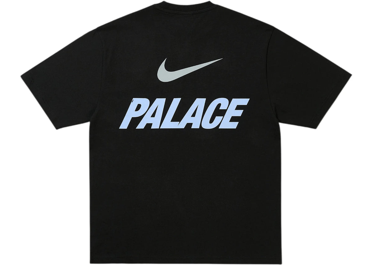tričko Palace x Nike Font Swoosh T-shirt Black ADONIO